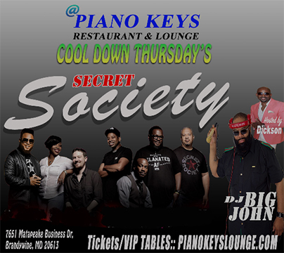 Secret Society Piano Keys flyer